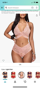 Wrap It Up 2 Piece Lingerie- Nude